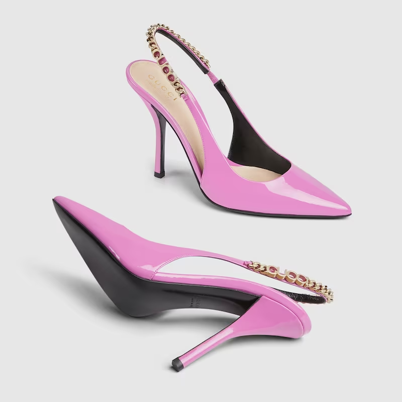 GUCCI SIGNORIA SLINGBACK PUMP